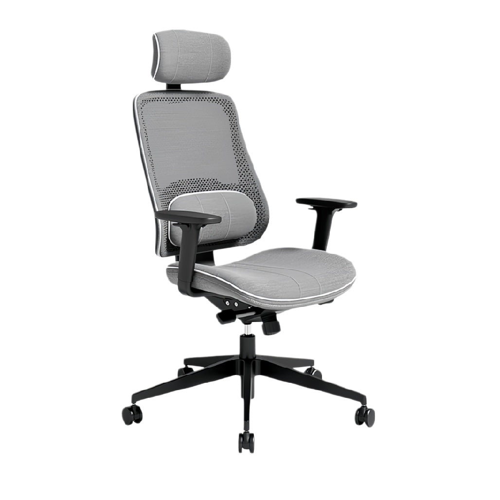 **Ergonomische bureaustoel met netweefsel en verstelbare rugleuning**